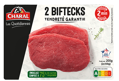 Steak veggie aux 3 céréales BIO, Jardin Bio (2 x 100 g)