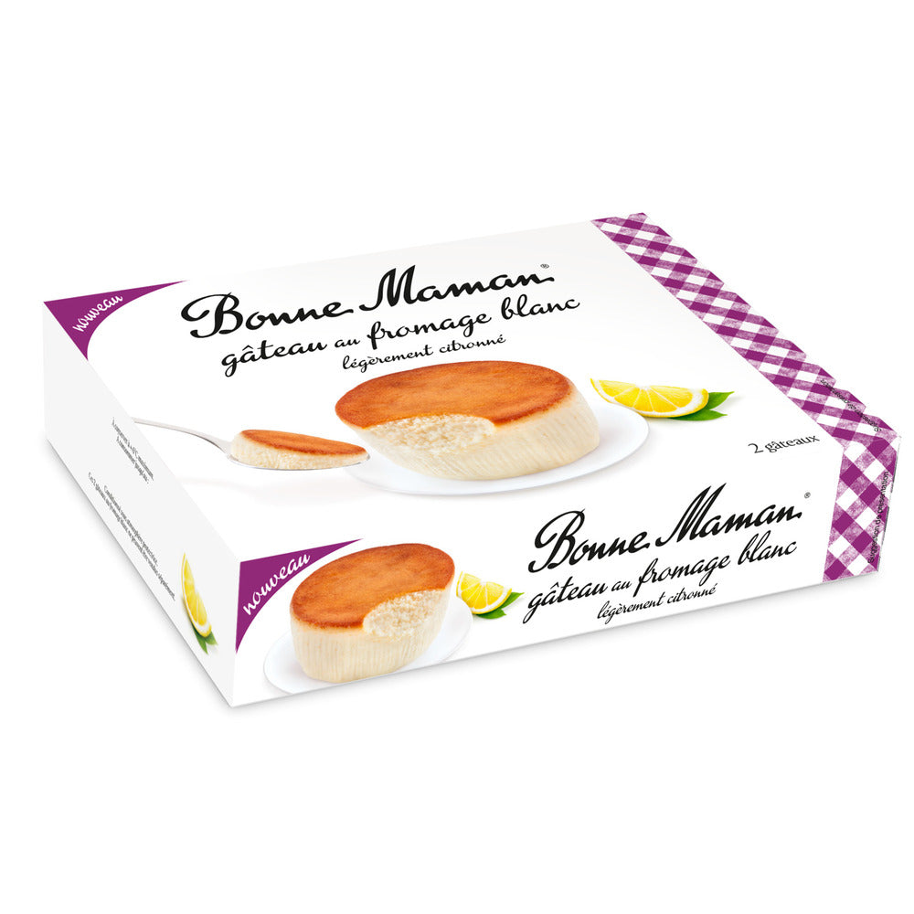 Bonne maman Cottage Cheese Cake with a Hint of Lemon (x2) 160g