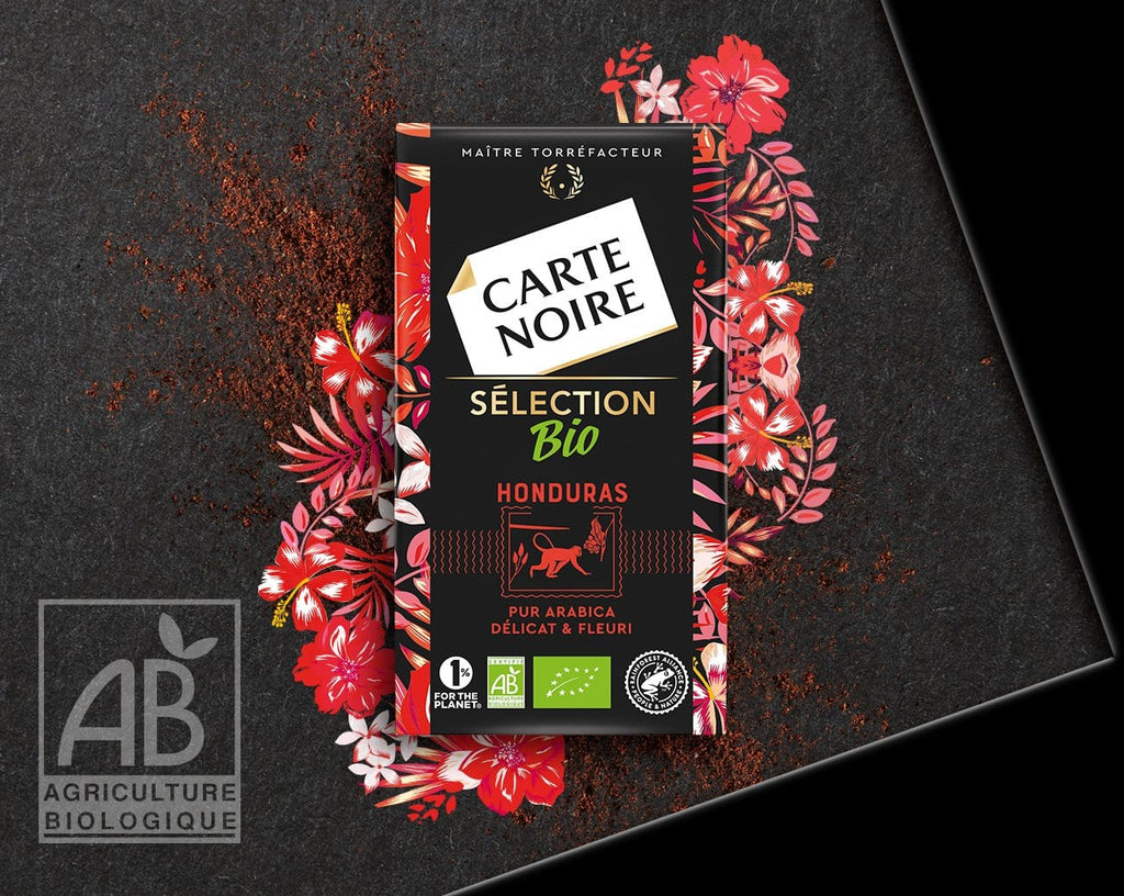Café moulu bio tin box aromatique et fruité BIO, Carte Noire (250 g)