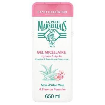 Le Petit Marseillais Gel Douche Aloe Vera Fleur Pommier 650ml