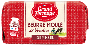 Grand Fermage Moulded Butter from Vendée Demi Sel 500 g