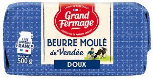 Grand Fermage Beurre Moulé de Vendée Doux 500 g