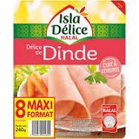 Isla Delice Delice de Dinde Halal (x8) 240 g
