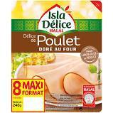 Isla Delice Delice de Poulet Dore au Four Halal (x8) 240 g