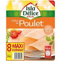 Isla Delice Delice de Poulet Halal (x8) 240 g
