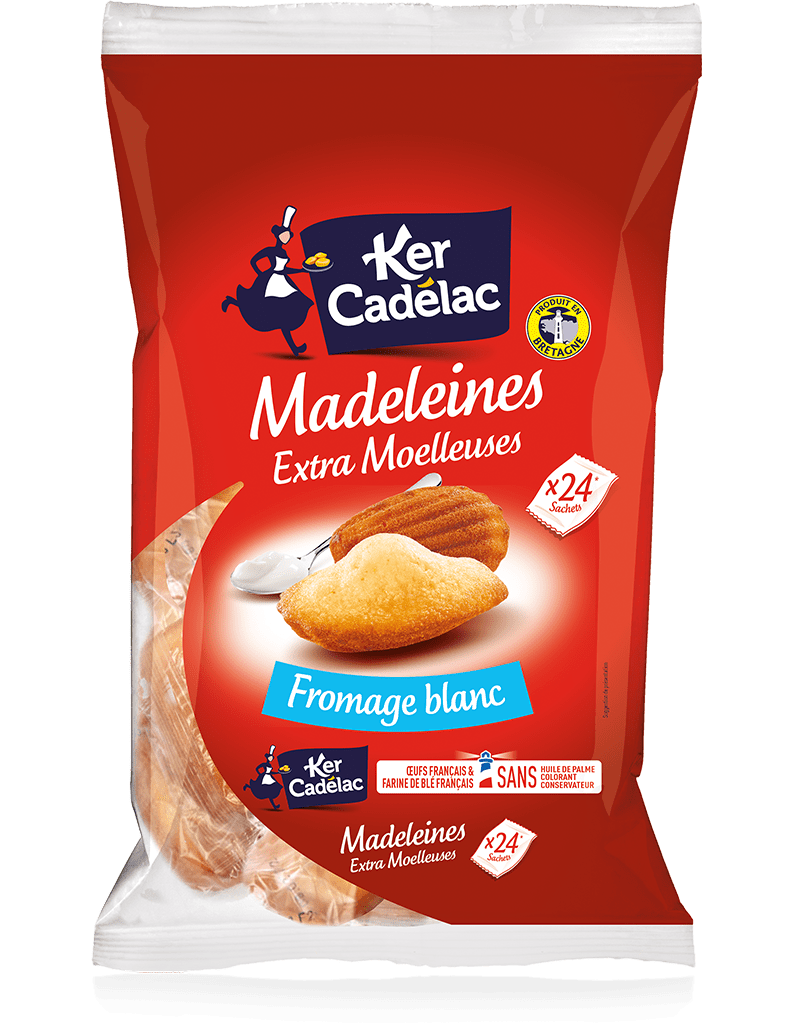 Ker Cadelac Madeleines with Cottage Cheese 600g