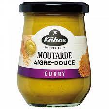 Kuhne Moutarde Aigre Douce Curry 250g