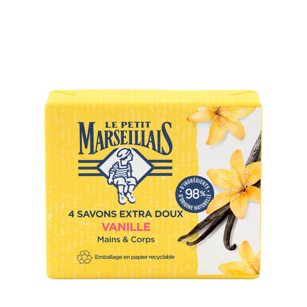 Le Petit Marseillais Vanilla Extra Soft Soap 4x100g