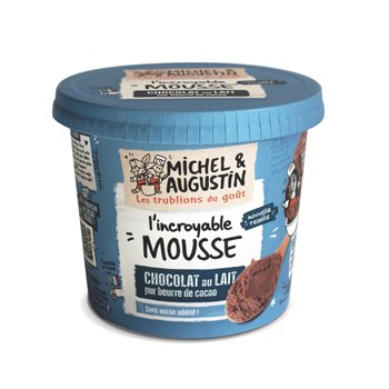 Mousse Michel et Augustin Mousse Chocolat au Lait 500ml