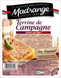 Madrange Terrine de Campagne Doree au Four 180g