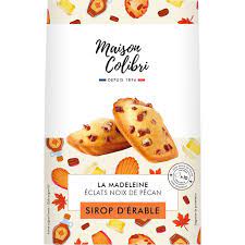 Maison Colibri Madeleine Maple Syrup Pecan Nut Flakes 250g