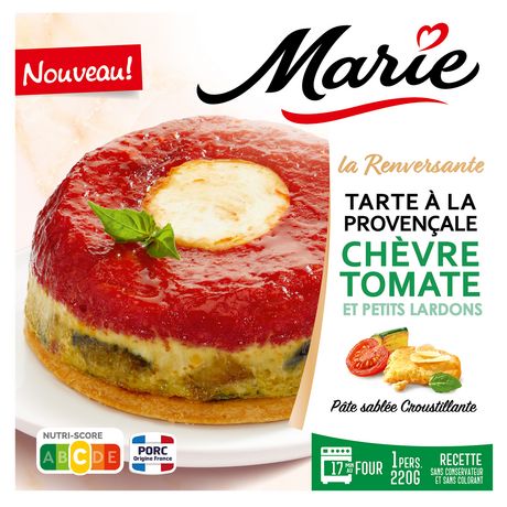 Marie Tarte a la Provencale Chevre Tomate 220g