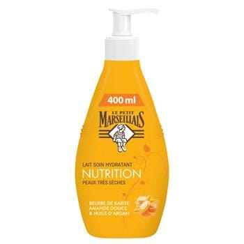 Le Petit Marseillais Lait Soin Karité Amande Argan 400ml