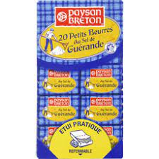 Paysan Breton Petits Beurres au Sel de Guerande (20x10g)