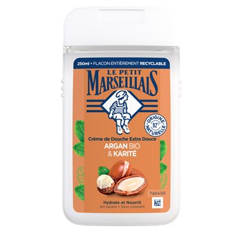 Petit Marseillais Organic Argan and Shia Butter Shower Gel 250ml