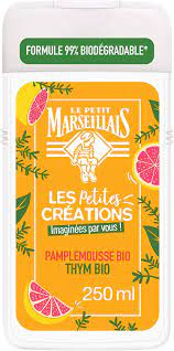 Petit Marseillais Gel Douche Bio Pamplemousse Thym Creation 250 ml