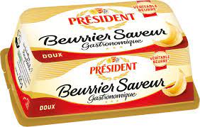 President Beurrier Saveur Gastronomique Doux 225 g