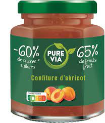 Pure Via Apricot Jam 300g