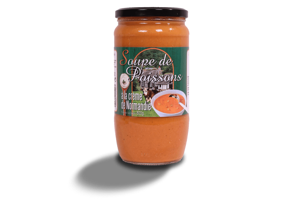 Soupe de Poissons A la Crème de Normandie 800g