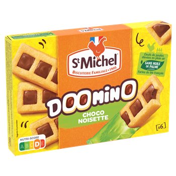 St Michel Doomino Choco Noisette (x6) 180g