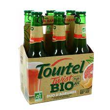 Tourtel Twist Biere Bio sans Alcool Duo Agrumes 6x 275 ml