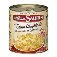 William Saurin Gratin Dauphinois 850 g