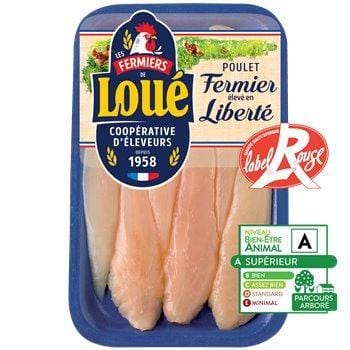 Loué Aiguillettes de Poulet Blanc Label Rouge