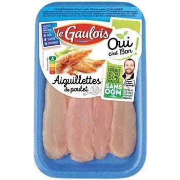 Le Gaulois Aiguillettes de Poulet Sans OGM 210g