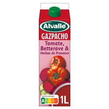 Alvalle Gazpacho Tomate Betterave Herbe de Provence 1L