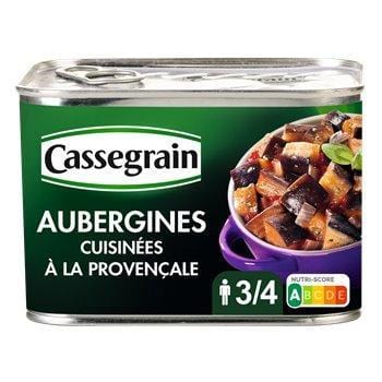 Aubergines Cassegrain  660g