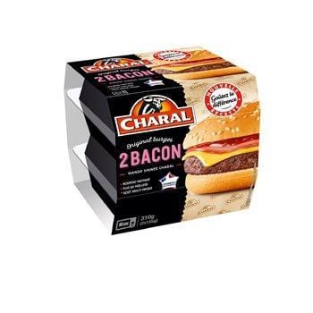 Bacon burger Charal 2x155g