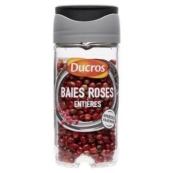 Baies roses entières Ducros 20g
