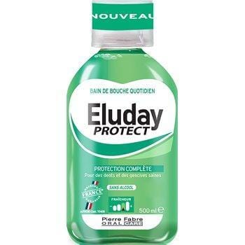 Bain de bouche Eluday Protect Protection complète - 500ml