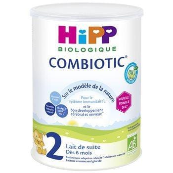 Hipp Combiotic 2 Lait Biologique Dés 6 Mois 800g