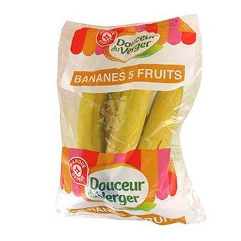 Bananes Douceur du Verger x5 fruits