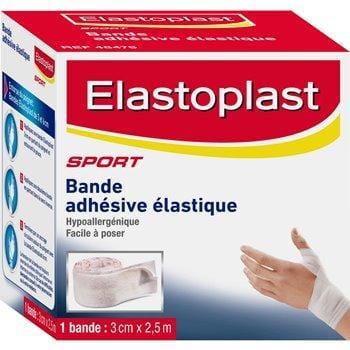 Elastoplast SPORT - Bande adhésive élastique Contentions souples