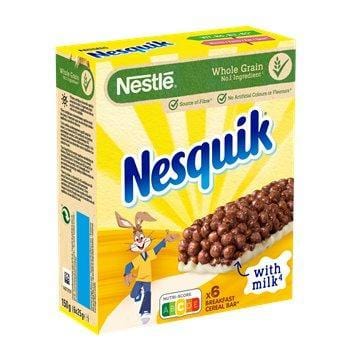 Barres céréales Nesquik  Nestlé - 6x25g