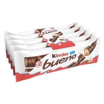 Barres chocolatées Kinder Bueno 5x2 barres - 215g