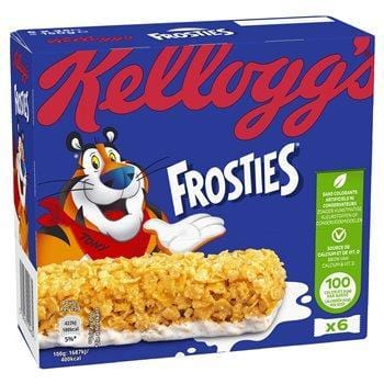 Barres de céréales Frosties Kellogg's - 6x25g