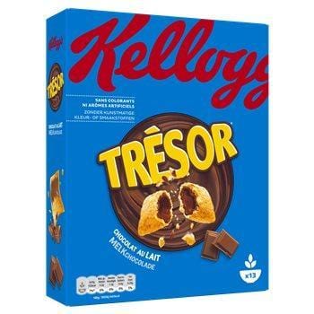 Kelloggs Tresor Chocolat au Lait 410g