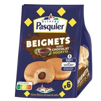 Beignets Pasquier Chocolat noisette - x6 - 270g
