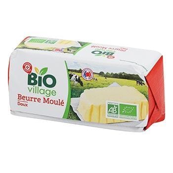 Beurre Bio Village Doux - 82% MG - 250g