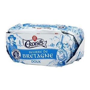 Les Croisés Mild Butter from Brittany - 82% fat - 250g