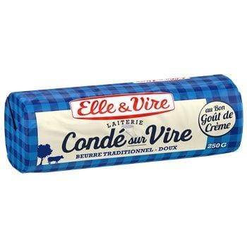 Beurre de Condé Elle & Vire Doux - 82% MG - 250g