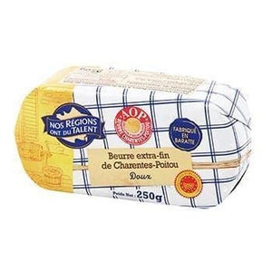 Nos Regions Extra Fine Butter from Poitou PDO 250g