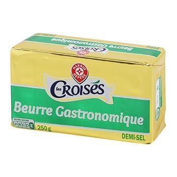 Les Croisés Beurre semi-salé - 80% MG - 250g