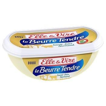 Beurre Tendre Elle &amp; Vire Doux - 82% MG - 250g