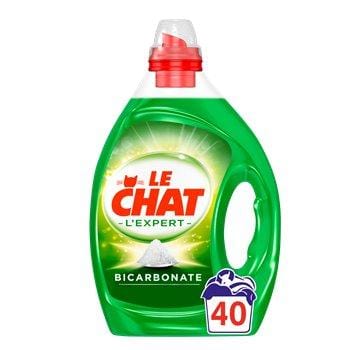 Le Chat Expert Lessive Liquide Bicarbonate 2L