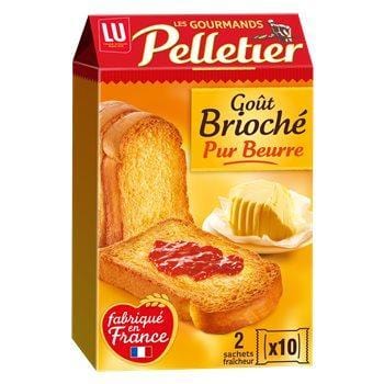 Biscottes briochée Pelletier 260g