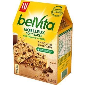 Biscuit Petit déjeuner Belvita Moelleux Chocolat - 250g